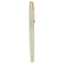 1974 PARKER 75 FLIGHTER DELUXE W/75 INSCRIPTION (EARLY PRODUCTION) STAINLESS 14K XF NIB FOUNTAIN PEN NEW IN BOX OFFERED BY ANTIQUE DIGGER