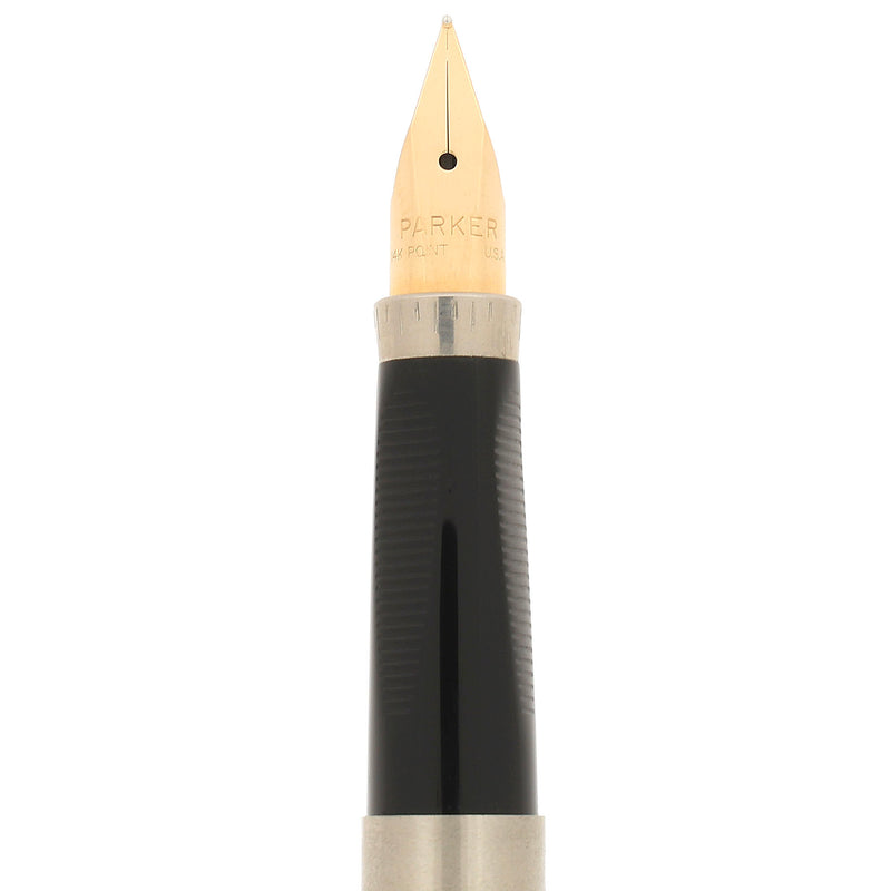 ★良品★PARKER 75 シズレ 14Kニブ 万年筆 箱付 1976 PARKER 75 FLIGHTER DELUXE W/75 INSCRIPTION (EARLY PRODUCTION) STA