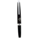 NEVER INKED 1975 PILOT MYU 25 MATTE BLACK CHROME TRIM FINE NIB FOUNTAIN PEN STICKERED OFFERED BY ANTIQUE DIGGER