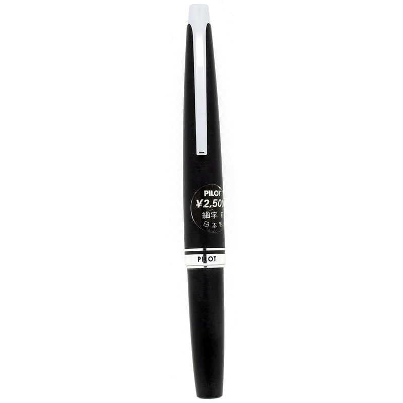 NEVER INKED 1975 PILOT MYU 25 MATTE BLACK CHROME TRIM FINE NIB FOUNTAI
