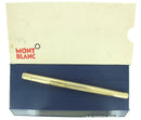 CIRCA 1976 MONTBLANC NOBLESSE 23K GOLD PLATED FOUNTAIN PEN W/14K OB NIB MINT NEVER INKED OFFERED BY ANTIQUE DIGGER