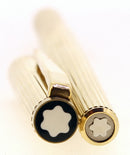 CIRCA 1976 MONTBLANC NOBLESSE 23K GOLD PLATED FOUNTAIN PEN W/14K OB NIB MINT NEVER INKED OFFERED BY ANTIQUE DIGGER