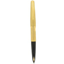 RARE 18K SOLID GOLD 1976 ORIGINAL PARKER 61 PRESIDENTIAL BARLEY PATTERN FOUNTAIN PEN MINT OFFERED BY ANTIQUE DIGGER