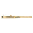 C1976 SHEAFFER TARGA CLASSIC CHEQUERED PATTERN 14K FINE NIB FOUNTAIN PEN OFFERED BY ANTIQUE DIGGER