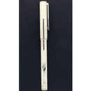 MINT 1978 ALFRED DUNHILL STERLING SILVER GEMLINE CLASSIC DRESS FOUNTAIN PEN NEVER INKED OFFERED BY ANTIQUE DIGGER