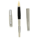 C1978 PARKER 75 HERITAGE AMBASSADOR STERLING SILVER FOUNTAIN PEN NEVER INKED BOXED OFFERED BY ANTIQUE DIGGER