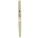 1978 JAPAN MYU-REX STEEL RED TRIM FINE NIB FOUNTAIN PEN STICKERED NEW OLD STOCK OFFERED BY ANTIQUE DIGGER
