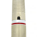 1978 JAPAN MYU-REX STEEL RED TRIM FINE NIB FOUNTAIN PEN STICKERED NEW OLD STOCK OFFERED BY ANTIQUE DIGGER