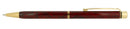 CIRCA 1978 SHEAFFER TARGA CLASSIC RED RONCE GOLD TRIM BALLPOINT PEN MINT OFFERED BY ANTIQUE DIGGER