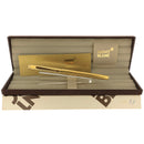 1980S MONTBLANC NOBLESSE 23K GOLD PLATED W/14K XF NIB FOUNTAIN PEN NEVER INKED OFFERED BY ANTIQUE DIGGER