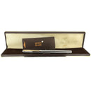 1980 MONTBLANC NOBLESSE PLATINUM PLATED W/14K XF NIB FOUNTAIN PEN NEVER INKED OFFERED BY ANTIQUE DIGGER