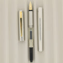 1980 MONTBLANC NOBLESSE PLATINUM PLATED W/14K XF NIB FOUNTAIN PEN NEVER INKED OFFERED BY ANTIQUE DIGGER
