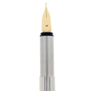 1980 MONTBLANC NOBLESSE PLATINUM PLATED W/14K XF NIB FOUNTAIN PEN NEVER INKED OFFERED BY ANTIQUE DIGGER