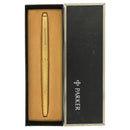 1980 PARKER 180 GUIRLANDE PATTERN 14K MED NIB FOUNTAIN PEN NEVER INKED OFFERED BY ANTIQUE DIGGER