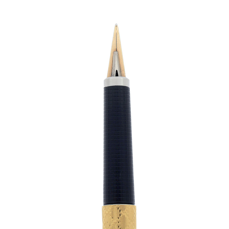 1980 PARKER 180 GUIRLANDE PATTERN 14K MED NIB FOUNTAIN PEN NEVER INKED