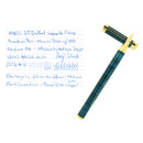 C1989 S.T. DUPONT LAQUE DE CHINE OCEAN BLUE PATTERN 18K MED NIB FOUNTAIN PEN MINT OFFERED BY ANTIQUE DIGGER