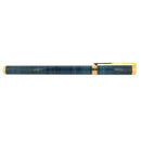 C1989 S.T. DUPONT LAQUE DE CHINE OCEAN BLUE PATTERN 18K MED NIB FOUNTAIN PEN MINT OFFERED BY ANTIQUE DIGGER