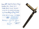 C1980 SHEAFFER TARGA MATTE BLACK CLASSIC 14K STUB NIB FOUNTAIN PEN OFFERED BY ANTIQUE DIGGER
