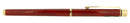 C1982 SHEAFFER TARGA SLIMLINE MODEL 1034S RED RONCE 14K MEDIUM NIB FOUNTAIN PEN NEVER INKED OFFERED BY ANTIQUE DIGGER