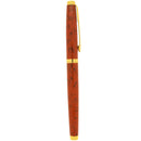 1983 PARKER 75 JASPER RED QUARTZ LACQUER 14K FINE NIB FOUNTAIN PEN NEVER INKED OFFERED BY ANTIQUE DIGGER