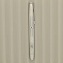 SCARCE 1983 PARKER 75 SILVER PLATED PERLE 14K FINE NIB FOUNTAIN PEN NEVER INKED OFFERED BY ANTIQUE DIGGER