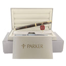 NEVER INKED 1983 PARKER PREMIER CHINESE LACQUER 18K FINE NIB FOUNTAIN PEN NEW IN BOX OFFERED BY ANTIQUE DIGGER