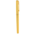1983 PARKER PREMIER 22K GOLD PLATE GRAIN D'ORGE 18K MEDIUM NIB FOUNTAIN PEN NEVER INKED OFFERED BY ANTIQUE DIGGER