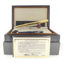 RARE 1983 PARKER PREMIER PRESIDENTIAL 18K SOLID GOLD EXTRA FINE NIB FOUNTAIN PEN NEVER INKED IN BOX OFFERED BY ANTIQUE DIGGER
