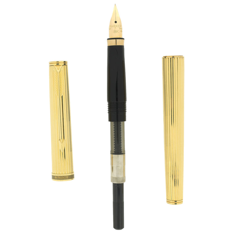 RARE 1983 PARKER PREMIER 18K SOLID GOLD PRESIDENTIAL W/18K GOLD EXTRA