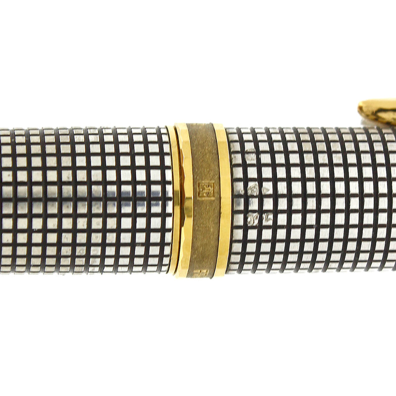 1983 PARKER PREMIER STERLING SILVER CISELE FOUNTAIN PEN NEVER INKED OFFERED BY ANTIQUE DIGGER