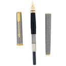 NEW IN BOX 1984 PARKER PREMIER STERLING SILVER CISELE FOUNTAIN PEN NEVER INKED OFFERED BY ANTIQUE DIGGER