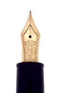 CIRCA 1985 MONTBLANC MEISTERSTUCK N° 146 W/14K FINE NIB FOUNTAIN PEN SERVICED OFFERED BY ANTIQUE DIGGER