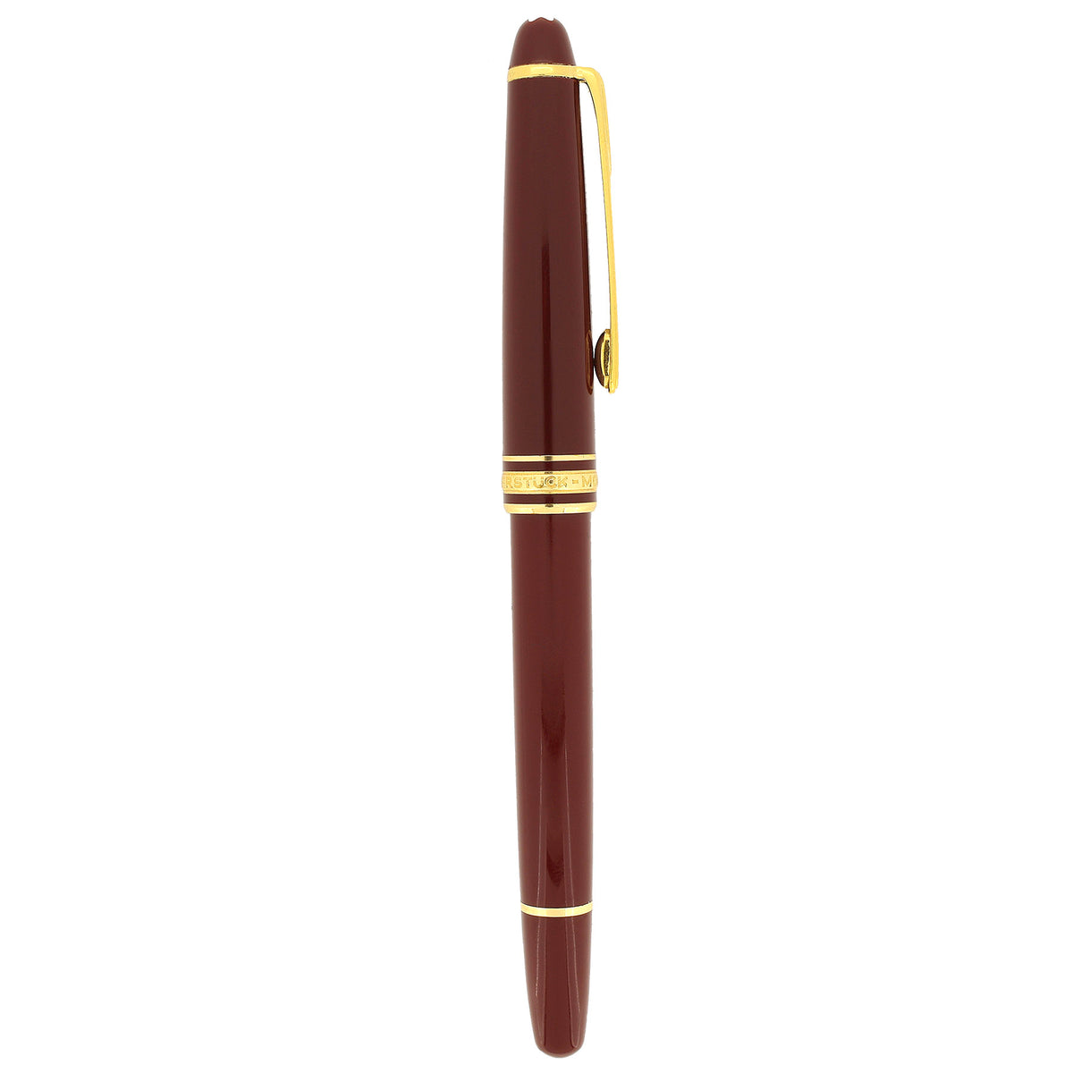 EARLY 1980S MONTBLANC MEISTERSTUCK N°144 BORDEAUX CLASSIQUE 14K BROAD