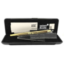 NEVER INKED CIRCA 1989 MONTBLANC NOBLESSE 23K GOLD PLATED W/14K MED NIB FOUNTAIN PEN MINT OFFERED BY ANTIQUE DIGGER