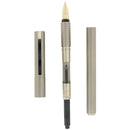 RARE 1986 PORSCHE DESIGN TITANIUM W/18K MEDIUM NIB FOUNTAIN PEN NEVER INKED BOX PAPERS OFFERED BY ANTIQUE DIGGER