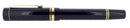 1987 PARKER 1ST YEAR DUOFOLD CENTENNIAL JET BLACK 18K MED NIB FOUNTAIN PEN OFFERED BY ANTIQUE DIGGER