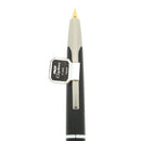 SCARCE 1987 PILOT FACETED BLACK VANISHING POINT 14K MEDIUM NIB FOUNTAIN PEN NEVER INKED OFFERED BY ANTIQUE DIGGER