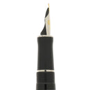 2009 PARKER DUOFOLD JET BLACK INTERNATIONAL W/PALLADIUM TRIM 18K FINE NIB FOUNTAIN PEN OFFERED BY ANTIQUE DIGGER