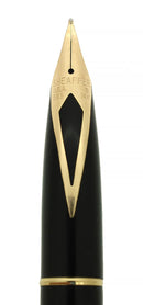 C1979 SHEAFFER TARGA 23K GOLD BARLEYCORN FINE NIB FOUNTAIN PEN NEVER INKED