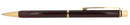 CIRCA 1989 SHEAFFER TARGA CLASSIC GARNET RED RONCE GOLD TRIM BALLPOINT PEN MINT OFFERED BY ANTIQUE DIGGER