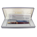 1982 PARKER 75 BROWN LAQUE 18K FINE NIB FOUNTAIN PEN NEVER INKED BOXED OFFERED BY ANTIQUE DIGGER