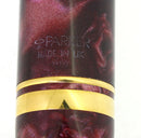 1990 PARKER DUOFOLD CENTENNIAL RED MARBLED 18K EXTRA BROAD OBLIQUE RIGHT HAND NIB FOUNTAIN PEN