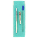 1990S TIFFANY & CO CADUCEUS MEDICAL DOCTOR / NURSE STERLING SILVER BALLPOINT PEN BOXED MINT OFFERED BY ANTIQUE DIGGER