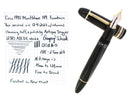 C1990 MONTBLANC N°149 MEISTERSTUCK W-GERMANY 18K NIB FOUNTAIN PEN RESTORED OFFERED BY ANTIQUE DIGGER