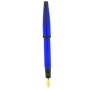 NEW IN BOX 1990S CROSS SOLO ROYAL BLUE BLACK TRIM FOUNTAIN PEN OFFERED BY ANTIQUE DIGGER
