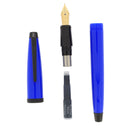 NEW IN BOX 1990S CROSS SOLO ROYAL BLUE BLACK TRIM FOUNTAIN PEN OFFERED BY ANTIQUE DIGGER