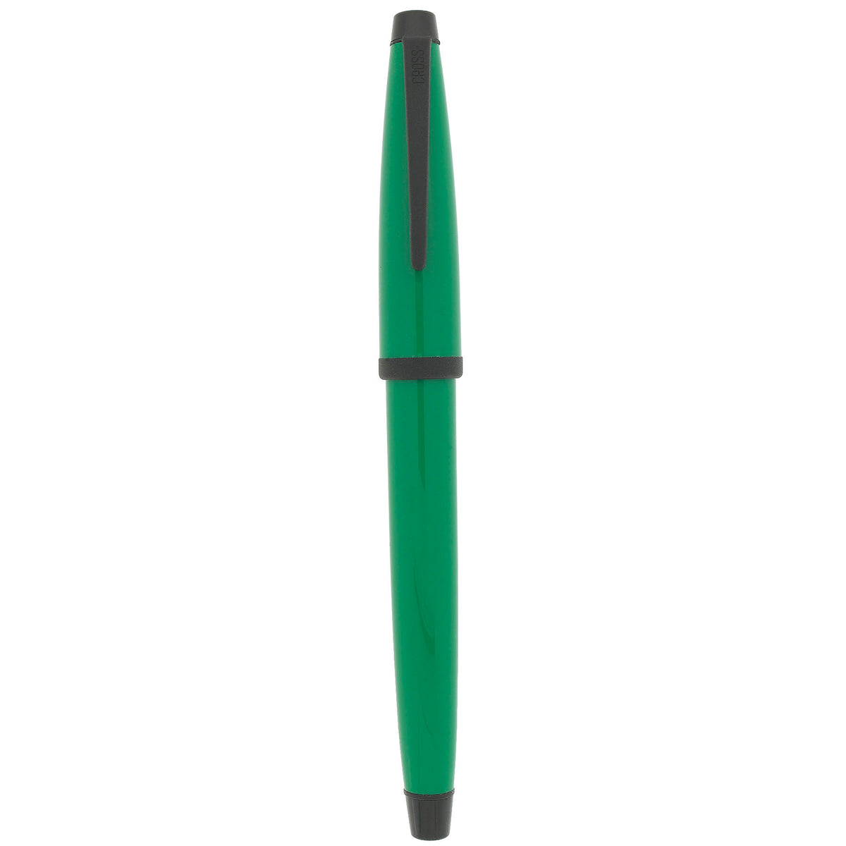 NEW IN BOX 1990S CROSS SOLO GREEN W/BLACK TRIM EXTRA FINE NIB FOUNTAIN