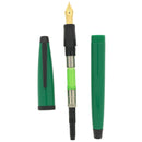 NEW IN BOX 1990S CROSS SOLO GREEN W/BLACK TRIM EXTRA FINE NIB FOUNTAIN PEN OFFERED BY ANTIQUE DIGGER