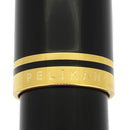 NEVER INKED 1991 PELIKAN M800 BLACK W/GOLD TRIM 14K M NIB BLACK FOUNTAIN PEN OFFERED BY ANTIQUE DIGGER