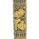 1992 PELIKAN M700 OLD STYLE VERMEIL TOLEDO 18C/750 MED NIB FOUNTAIN PEN W/BOX AND CERTIFICATE NEVER INKED OFFERED BY ANTIQUE DIGGER